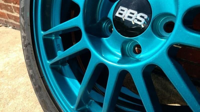 Powder Coated BBS Wheel