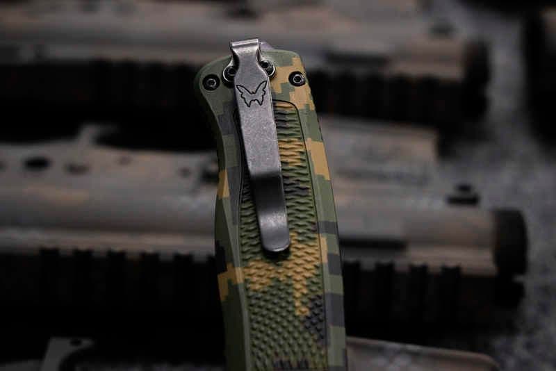 Custom Benchmade blade Digital Camo